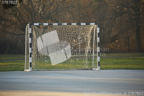 Image of Football Gate in a Park
