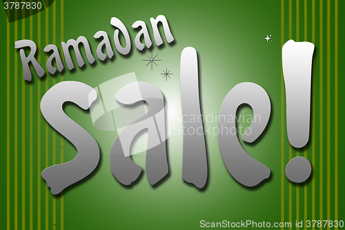 Image of Ramadan Sale combine by sparkle star