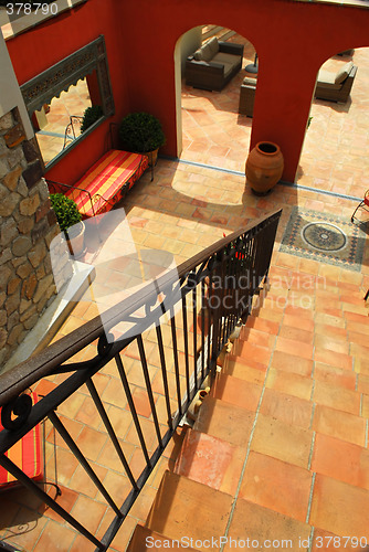 Image of Courtyard of a villa