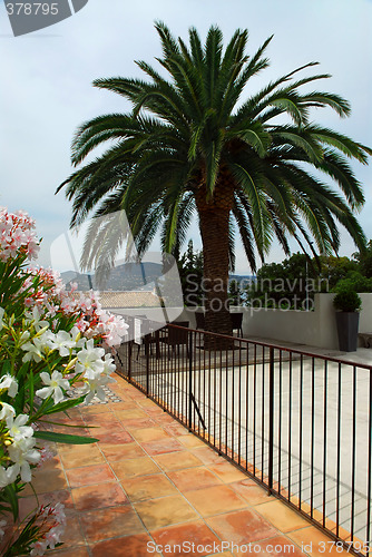 Image of Courtyard of a villa