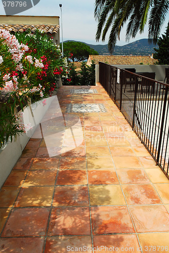 Image of Courtyard of a villa