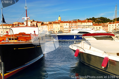 Image of Boats at St.Tropez
