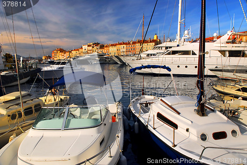 Image of Boats at St.Tropez