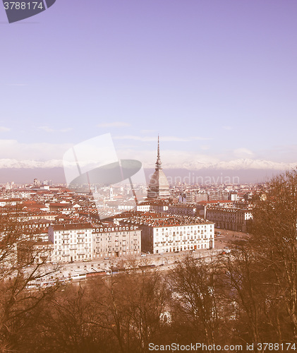 Image of Turin view vintage