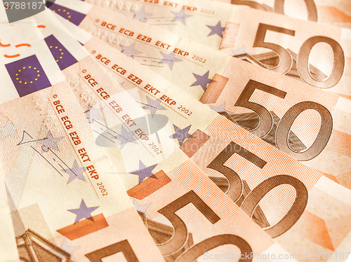 Image of  Euro note vintage
