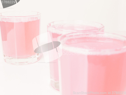 Image of  Pink grapefruit saft vintage