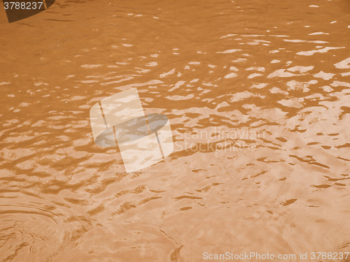 Image of Retro looking Flood water