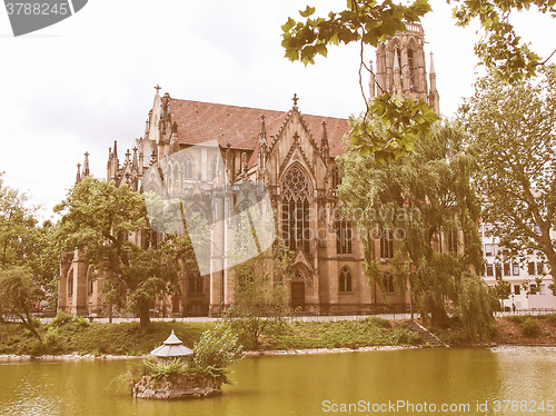 Image of Johanneskirche Church, Stuttgart vintage