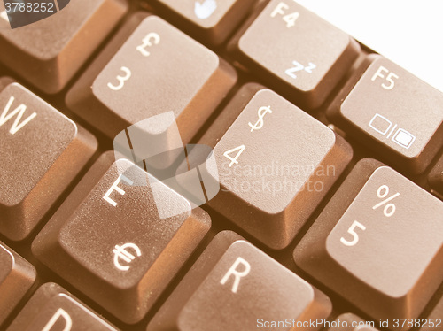 Image of  Computer keyboard vintage