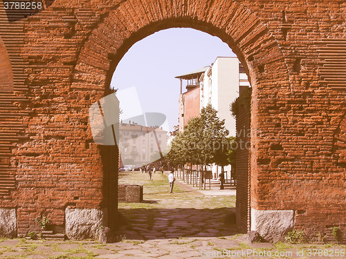 Image of Porte Palatine, Turin vintage