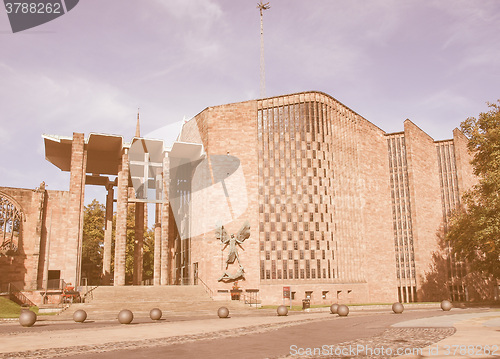 Image of Coventry Cathedral vintage