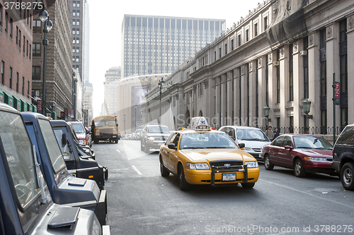 Image of Traffic in Manhattan