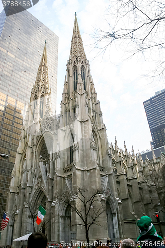 Image of Saint Patrick Cathedral in Manhattan