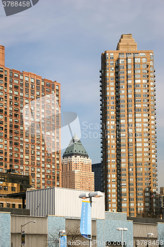 Image of Apartment buildings in Manhattan
