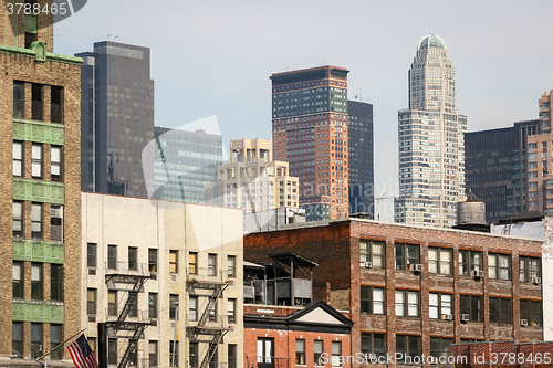 Image of Residential cityscape of Manhattan