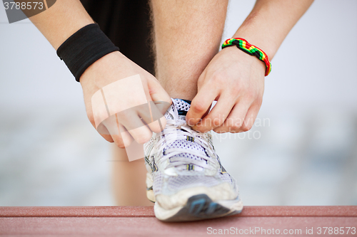 Image of Getting ready for training