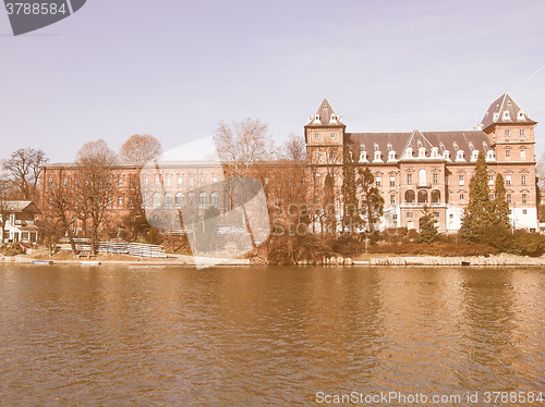 Image of Castello del Valentino, Turin, Italy vintage