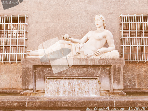 Image of Dora Statue, Turin vintage