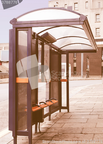 Image of  Bus stop vintage