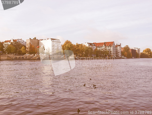 Image of River Spree, Berlin vintage