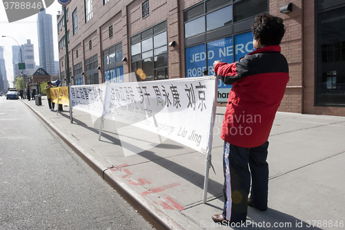 Image of Protest in Manhattan