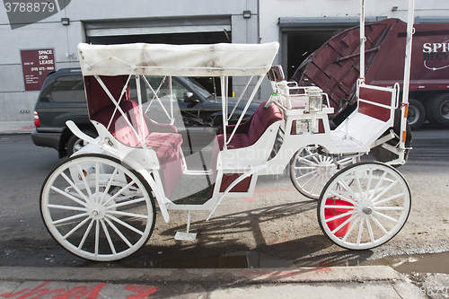 Image of City carriage in Manhattan