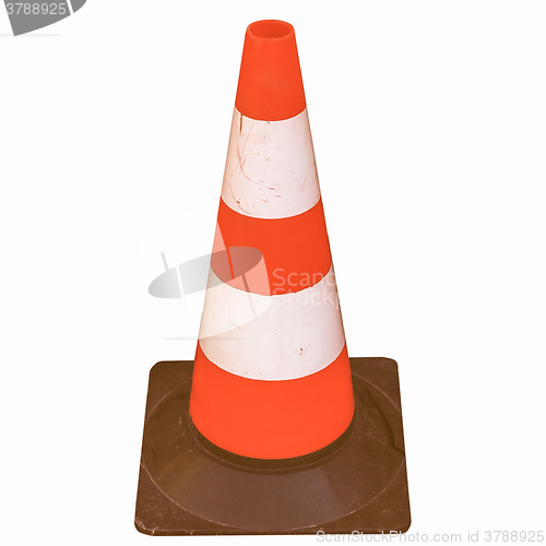 Image of  Traffic cone vintage