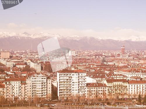 Image of Turin view vintage