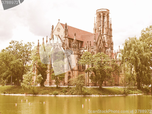 Image of Johanneskirche Church, Stuttgart vintage