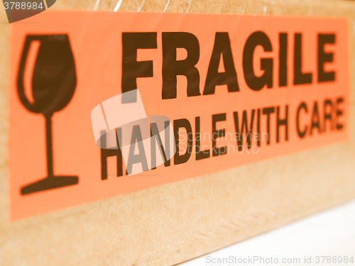 Image of  Fragile vintage