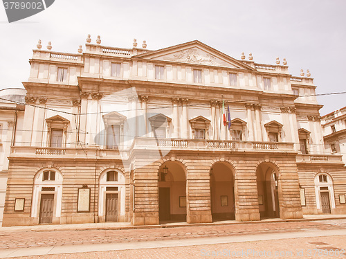 Image of Teatro alla Scala, Milan vintage