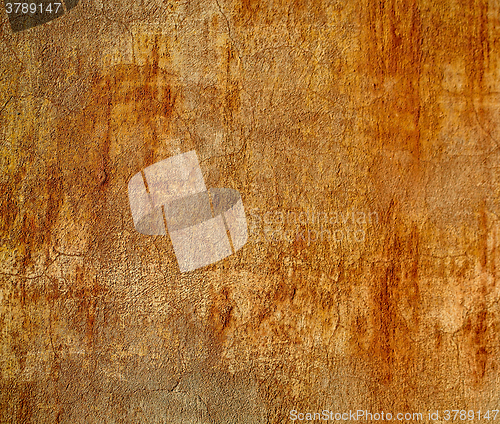 Image of Rusty square grungy wall.