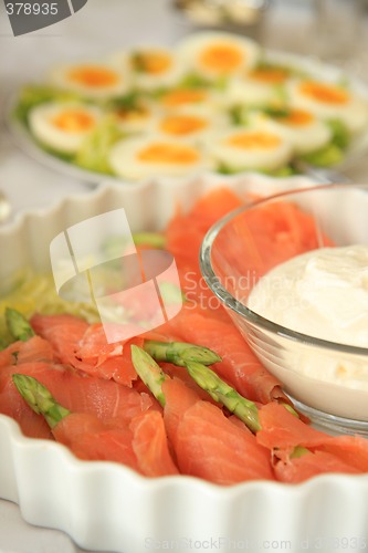 Image of Salmon and eggs