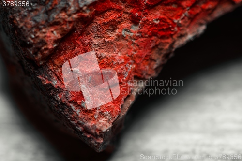 Image of Rusty old steel Closeup photo