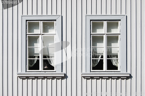 Image of Wooden Home Windows