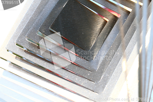 Image of silver metal background