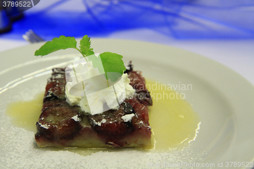 Image of plum cake from my mother 