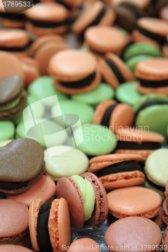 Image of Colorful French desserts