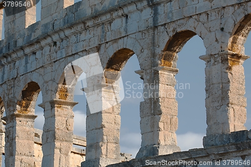 Image of Pula Arena Detail