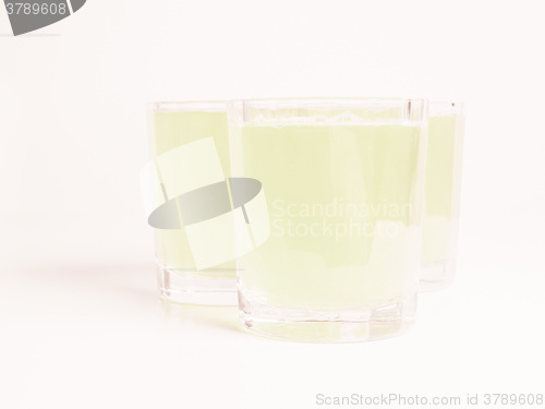 Image of  Green apple juice vintage