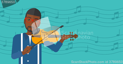 Image of Man playing violin.