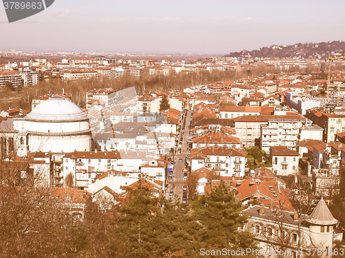 Image of Turin view vintage