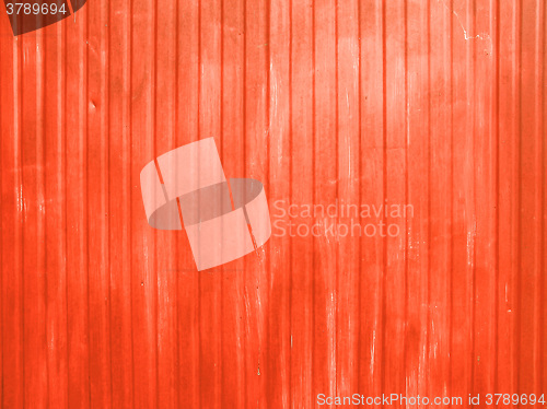Image of Retro looking Corrugated steel