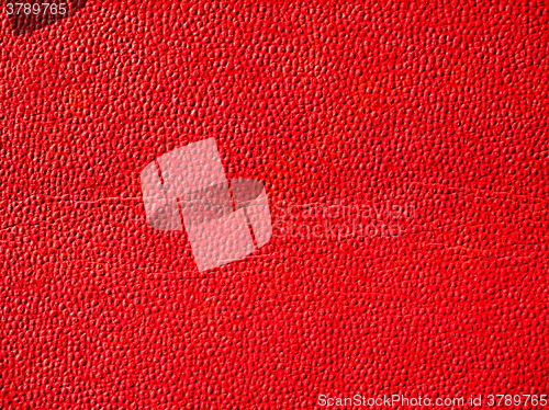 Image of Retro look Red leatherette background