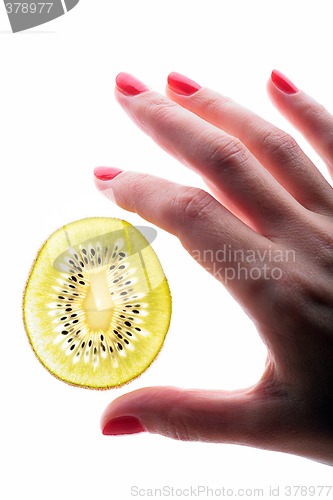 Image of study sweet sample kiwi