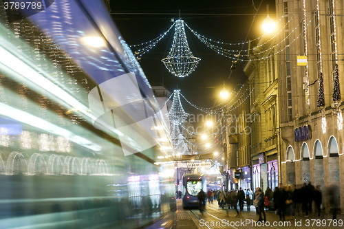 Image of Zagreb at advent time