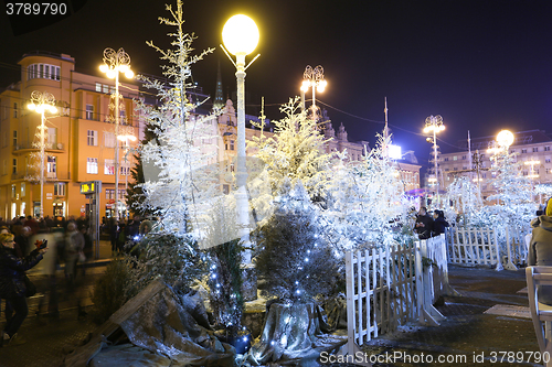 Image of Advent decoration on Jelacic Square