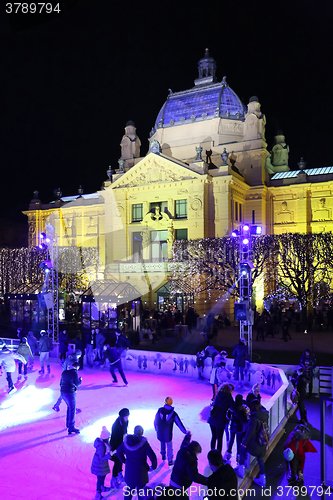 Image of City skating rink in Zagreb