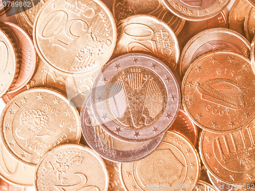 Image of  Euro coin vintage