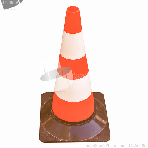 Image of  Traffic cone vintage